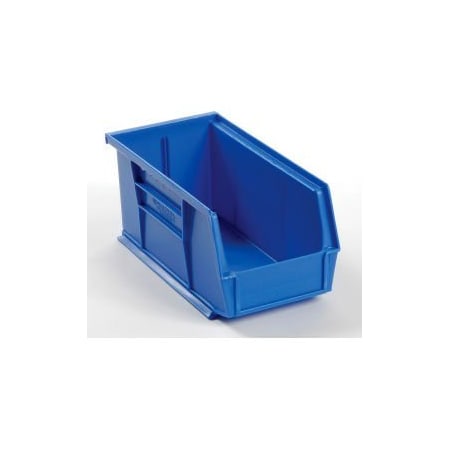 24 Plastic Stack And Hang Bins 5-1/2x10-7/8x5   24 Free Parts Bins - Blue